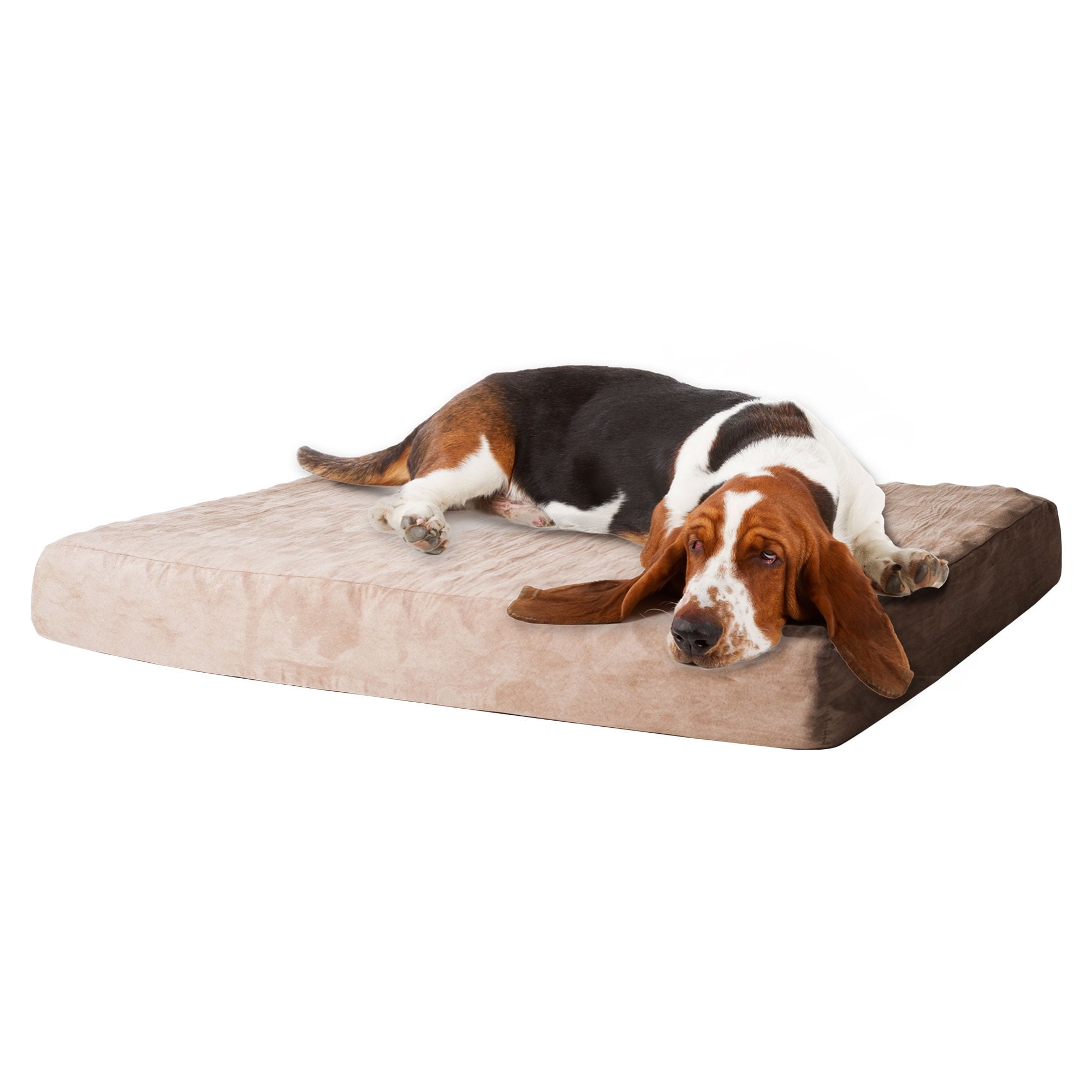  Ultra Memory Foam Dog Bed with Removeable Washable Cover (Instant Body Relief)